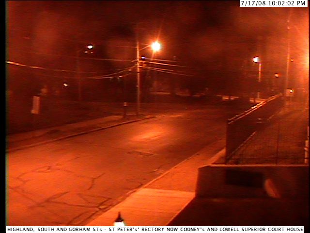 parking lot view towards South and Gorham Streets
