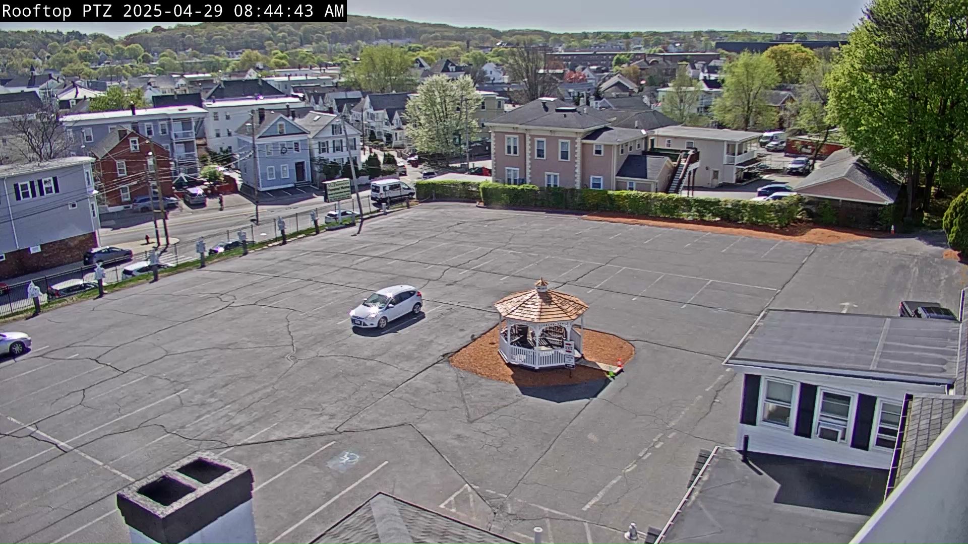 looking down Highland Street towards South Street & Gorham Street